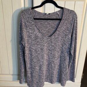 American Eagle Outfitters Light Pink Long Sleeve Top